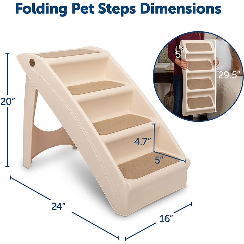 PetSafe® CozyUp Folding Pet Steps & Reviews | Wayfair