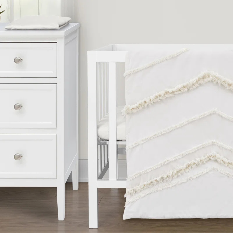 Sweet Jojo Designs Boho Fringe 3 Piece Mini Crib Bedding Set by Sweet Jojo Designs (Set of 3)