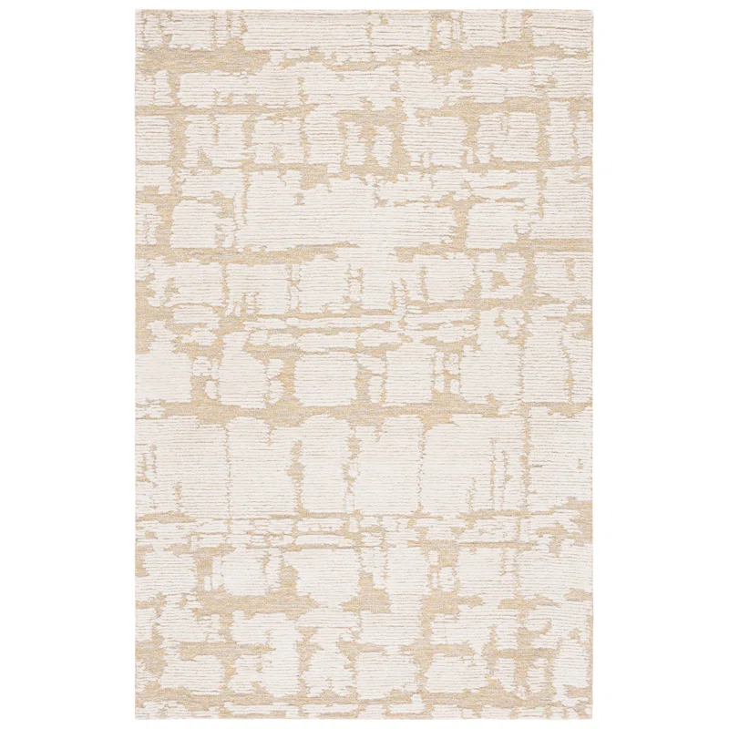 Martha Stewart Rugs Martha Stewart 4533 Hand Tufted 80% Wool And 20% Cotton Rug