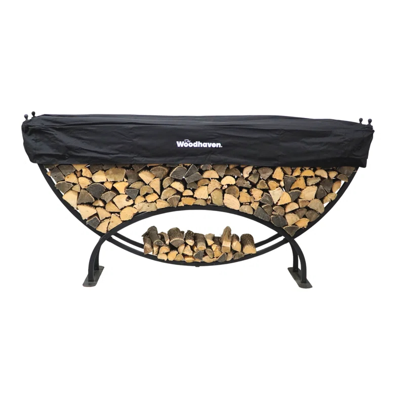 Woodhaven 96'' W Metal Log Rack