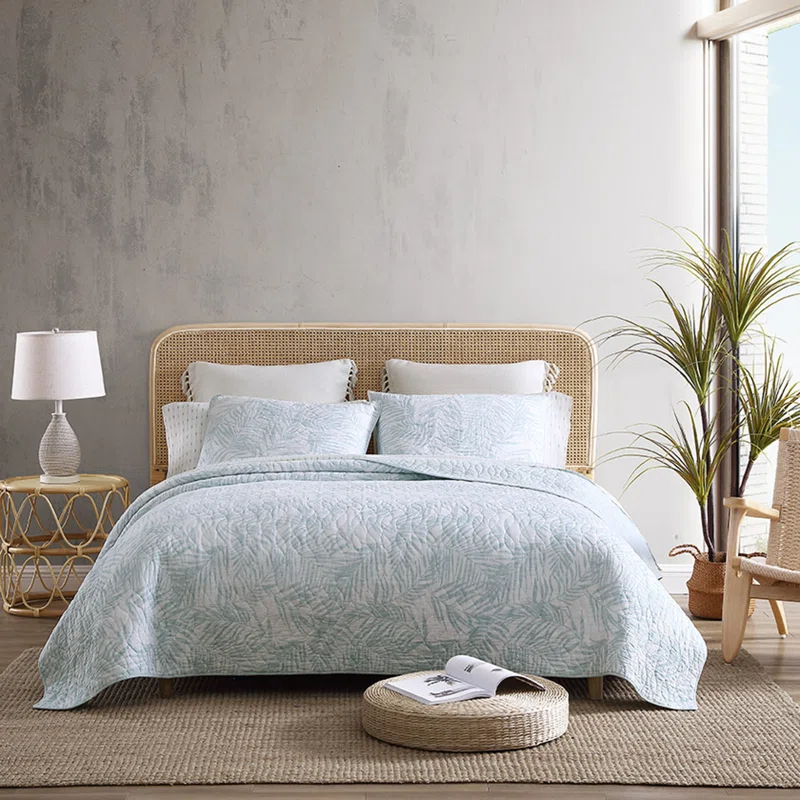 Tommy Bahama Home Tommy Bahama Palmday Cotton Reversible Quilt Set