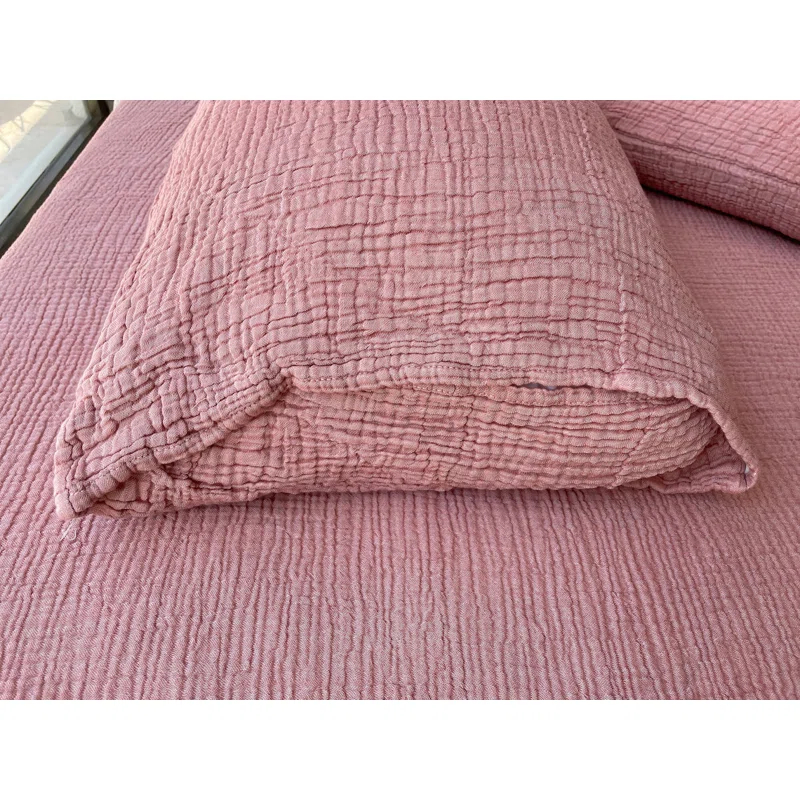 sussexhome Muslin Shams Turkish Cotton Pillow Sham (Set of 2)