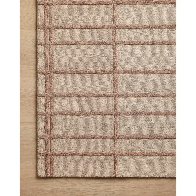 Chris Loves Julia x Loloi Chris Loves Julia x Loloi Bradley Rose / Blush Area Rug