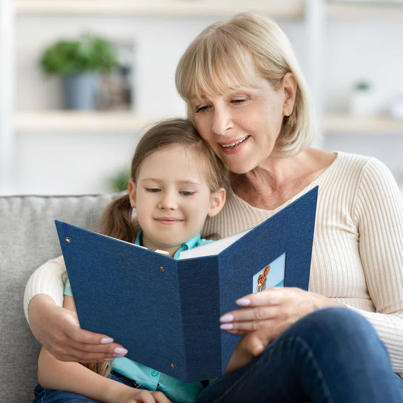 QUALITY FLOORING INC. Photo Album 4X6 100 Pockets, Linen Scrapbook Photo Album, 3 Ring Binder Album With 50 Scrapbook Pages, And 20 Self-Adhesive Pages, Travel Family Wedding