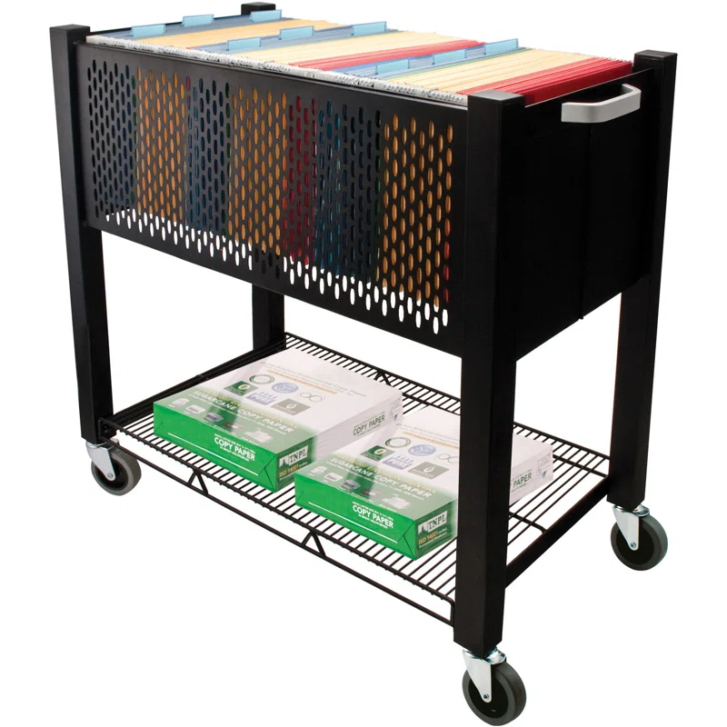Vertiflex File Cart with Wheels