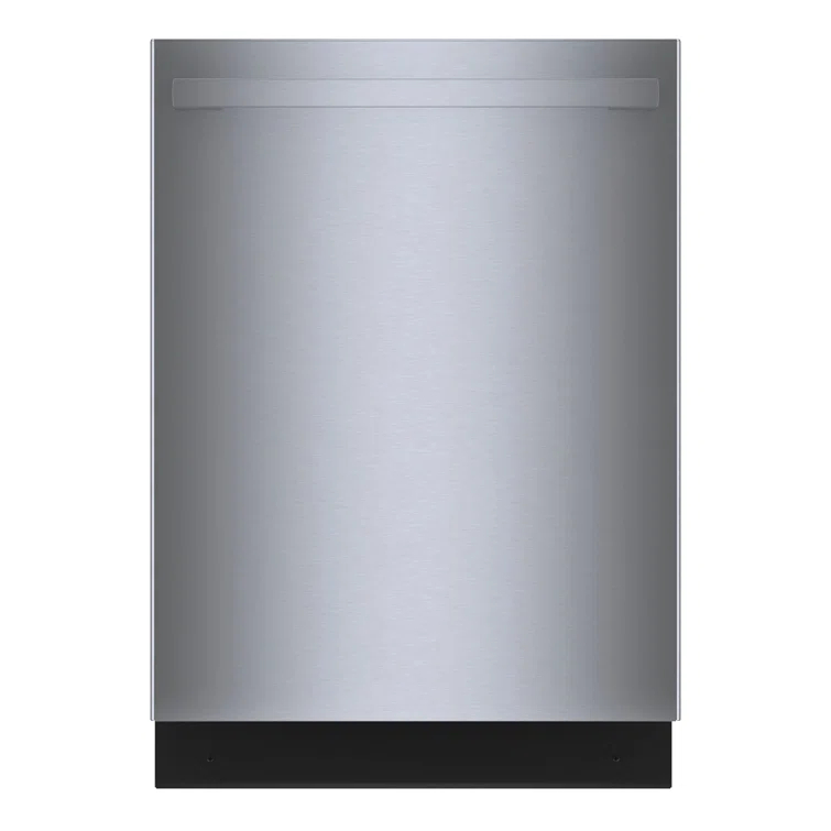 Bosch 500 Series 24" Stainess Steel Top Control Built-In Dishwasher with Stainless Steel Tub and Flexible 3Rd Rack SHX65CM5N