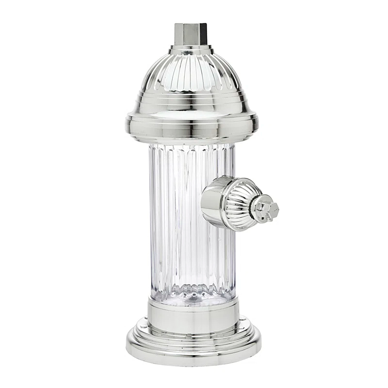 Godinger Silver Art Co Fire Hydrant Beverage Dispenser