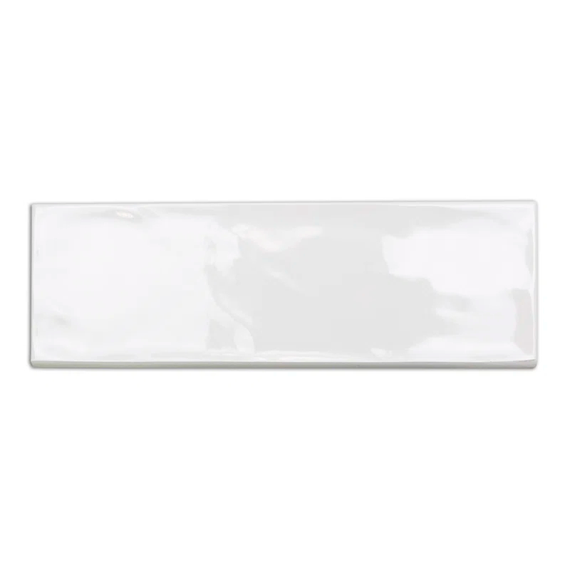 Bond Tile Pacific 12" x 4" Ceramic Bullnose Wall Tile Trim