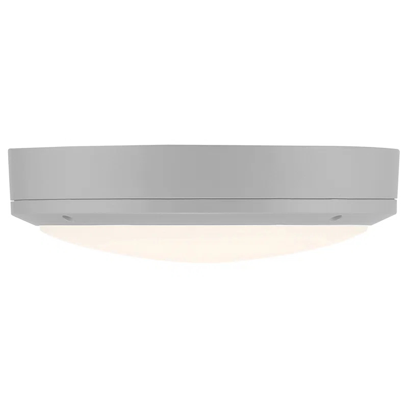 Access Lighting Rockaway Dual Voltage Outdoor LED Flush Mount - Satin