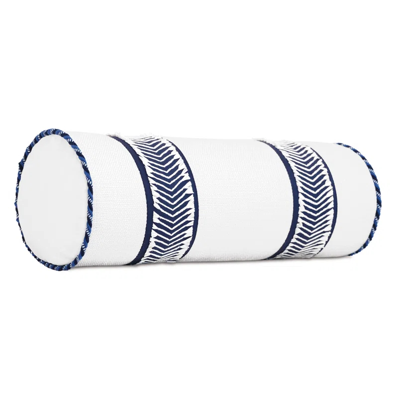 Eastern Accents Cocobay Chevron Cotton Reversible Throw Pillow