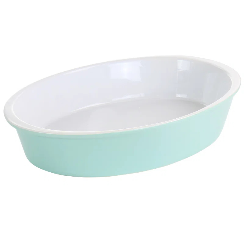 Martha Stewart Martha Stewart 1.3 Qt. Stoneware Oval Baker