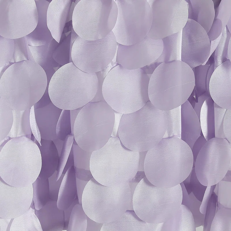 Lush Decor Gigi Scalloped Window Valance