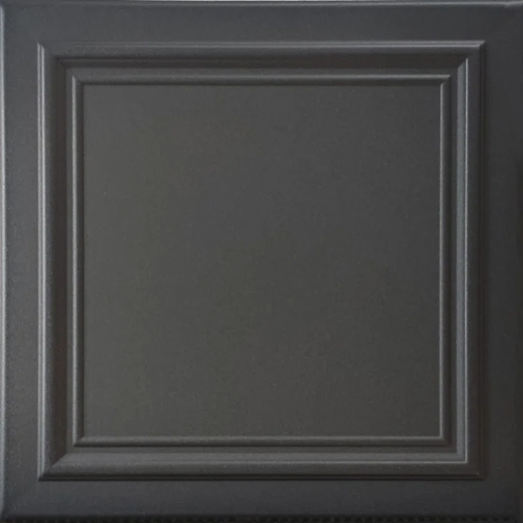 A La Maison Ceilings Line Art 1.6 ft. x 1.6 ft. Polystyrene Glue-up Ceiling Tile (Set of 96)