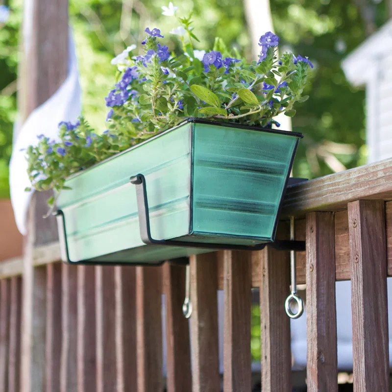 Metal Window Box Planter