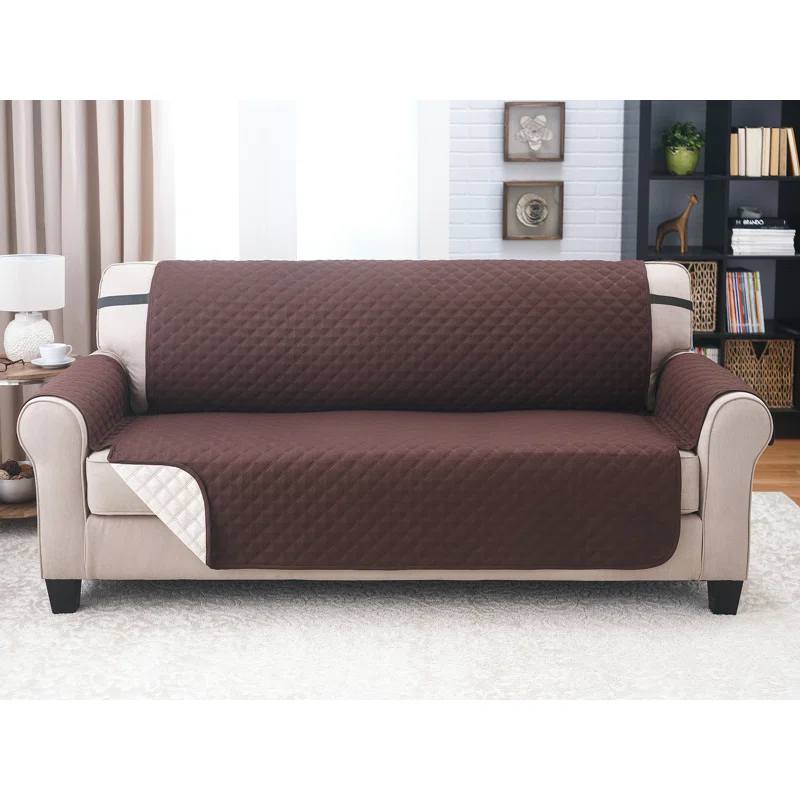 Symple Stuff Home Solutions Box Cushion Sofa Slipcover