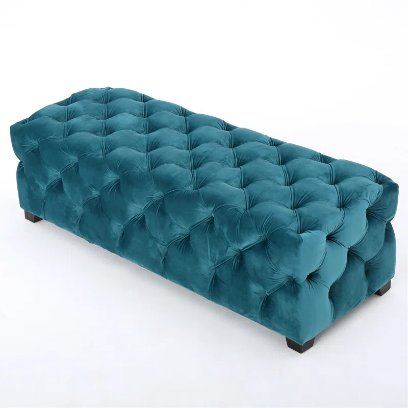 Everly Quinn Versatile Ottoman With Exquisite Design For Home Enhancement And Comfort
