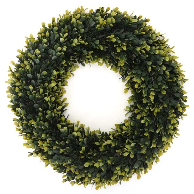 3rd Street Inn Faux Boxwood Wreath (Set of 2)