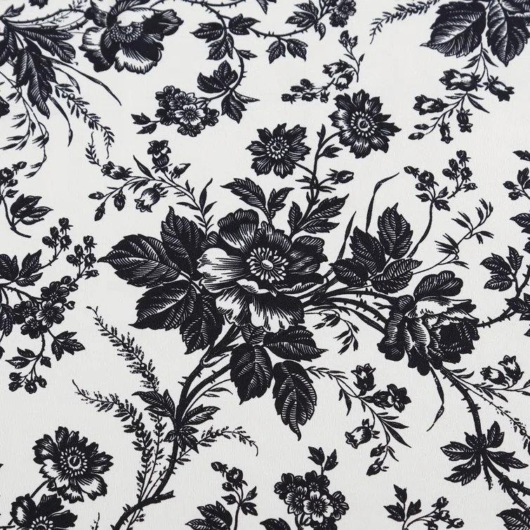Betsey Johnson Betsey Johnson Betseys Toile Reversible Black Duvet Cover Set