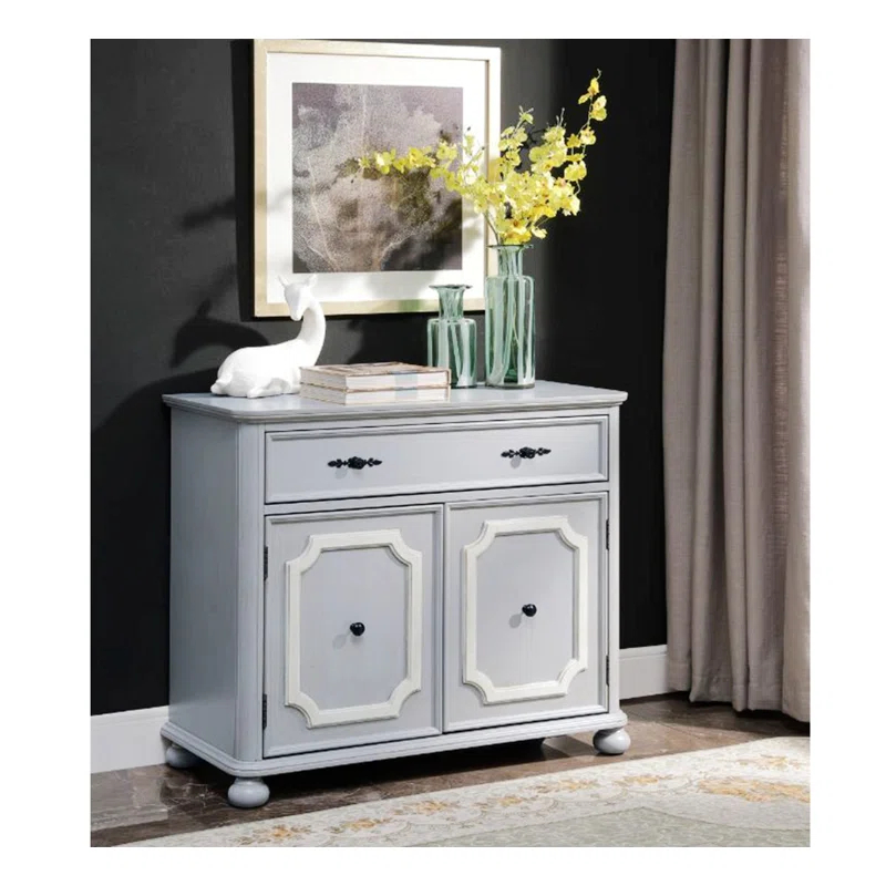 Enyin Cabinet, Gray Finish