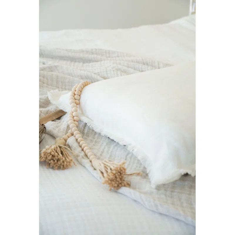 Anaya Fringed Throw Pillow