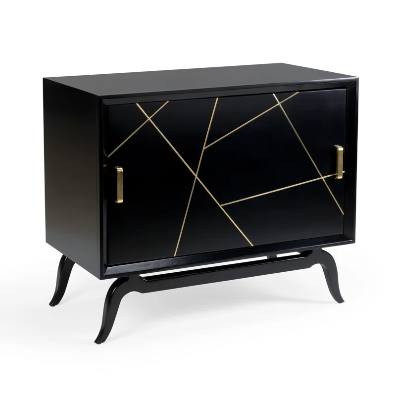 Wildwood Sinatra Solid Wood Accent Cabinet