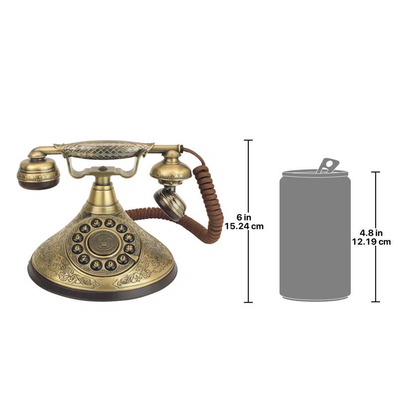 Design Toscano Versailles Palace 1935 Reproduction Telephone