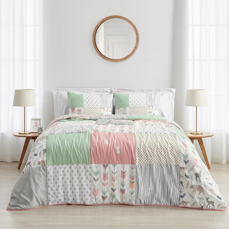 Sweet Jojo Designs Woodsy Microfiber Comforter Set