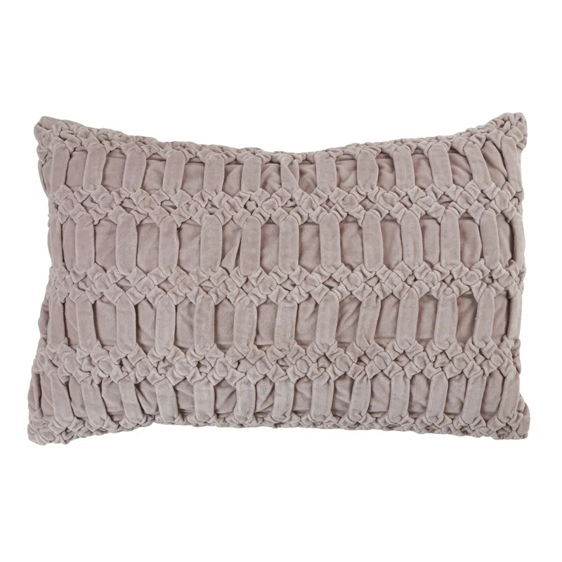 Saro Mali Collection Cotton Throw Pillow