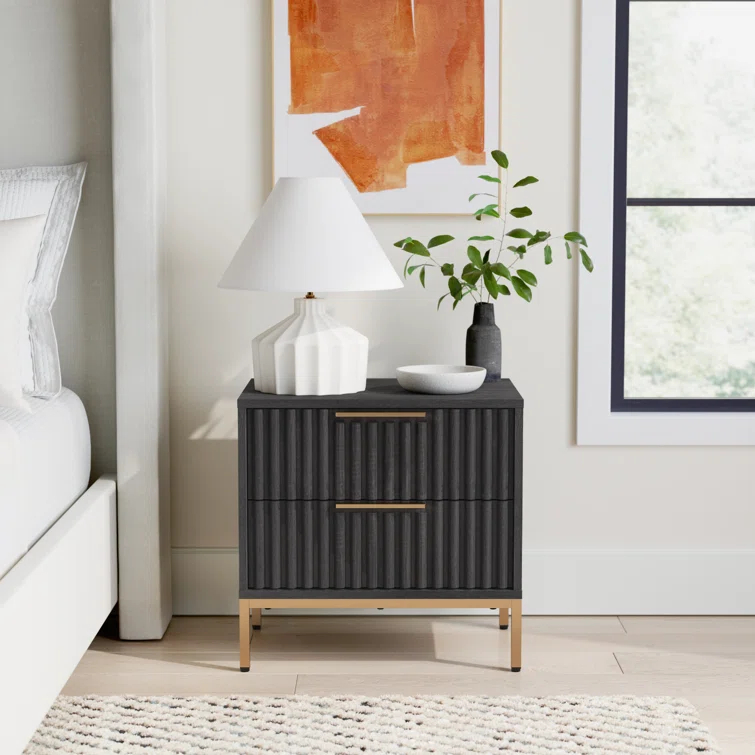 Burgess 2 - Drawer Nightstand
