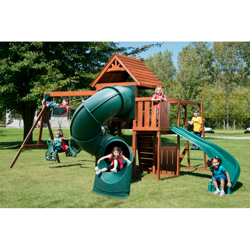 Grandview Twist Complete Swing Set