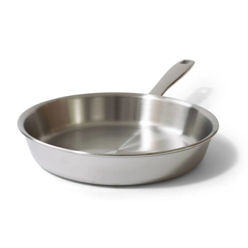 Alva Alva Maestro Premium 5-Ply Stainless Steel Frying Pan - Polished Stainless Steel