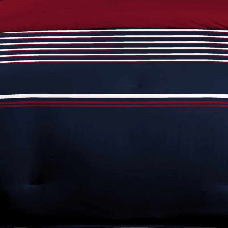 Nautica Mineola Cotton Navy Comforter Set