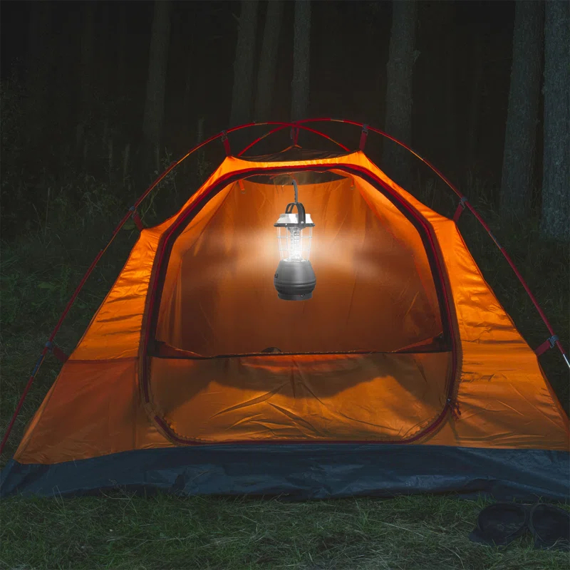 Whetstone Whetstone Rechargeable Lantern or Battery-Operated LED Light for Camping - Solar Powered Lantern