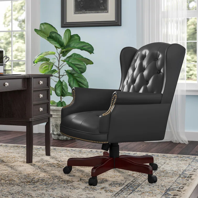 Boss Office Products Traditional Vinyl Executive Chair