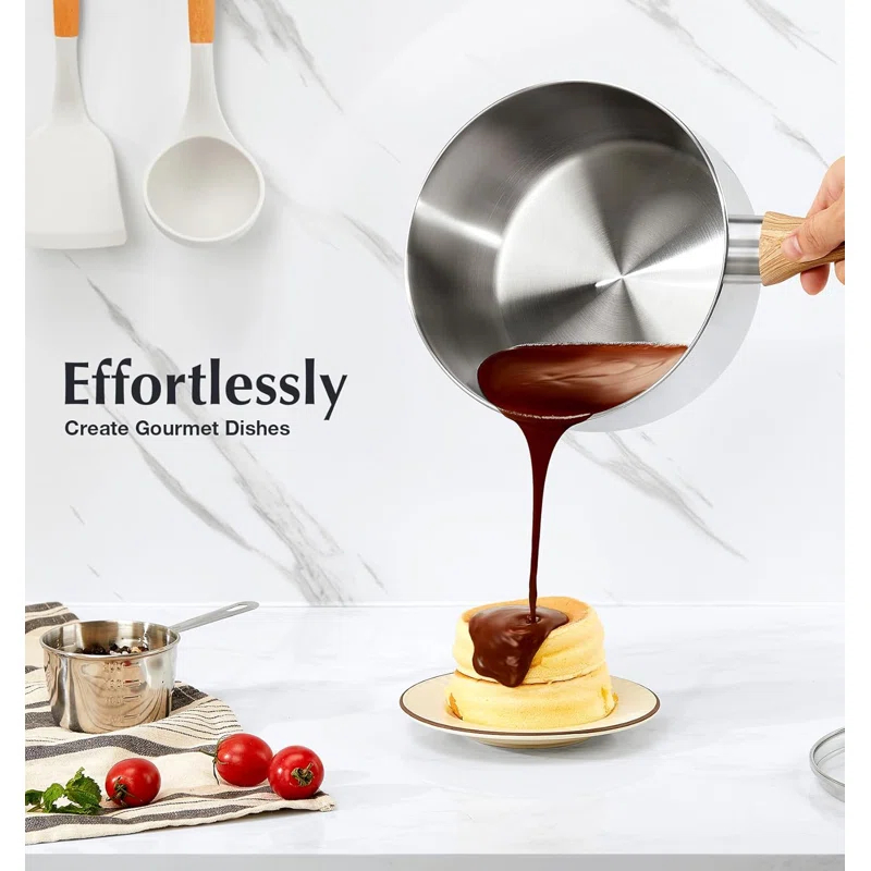 CS KOCHSYSTEME Stainless Steel Saucepan