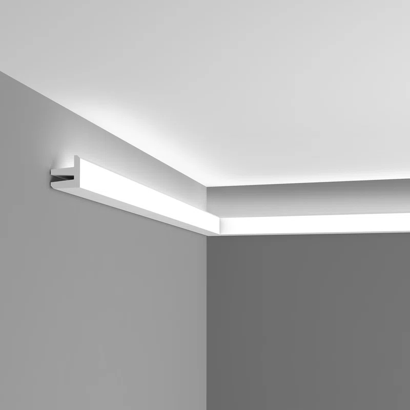 2'' H x 78.75'' W x 2'' D Plastic Crown (Set of 3)