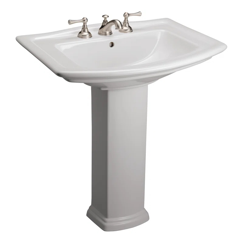Barclay 3-498WH Washington Pedestal Lavatory