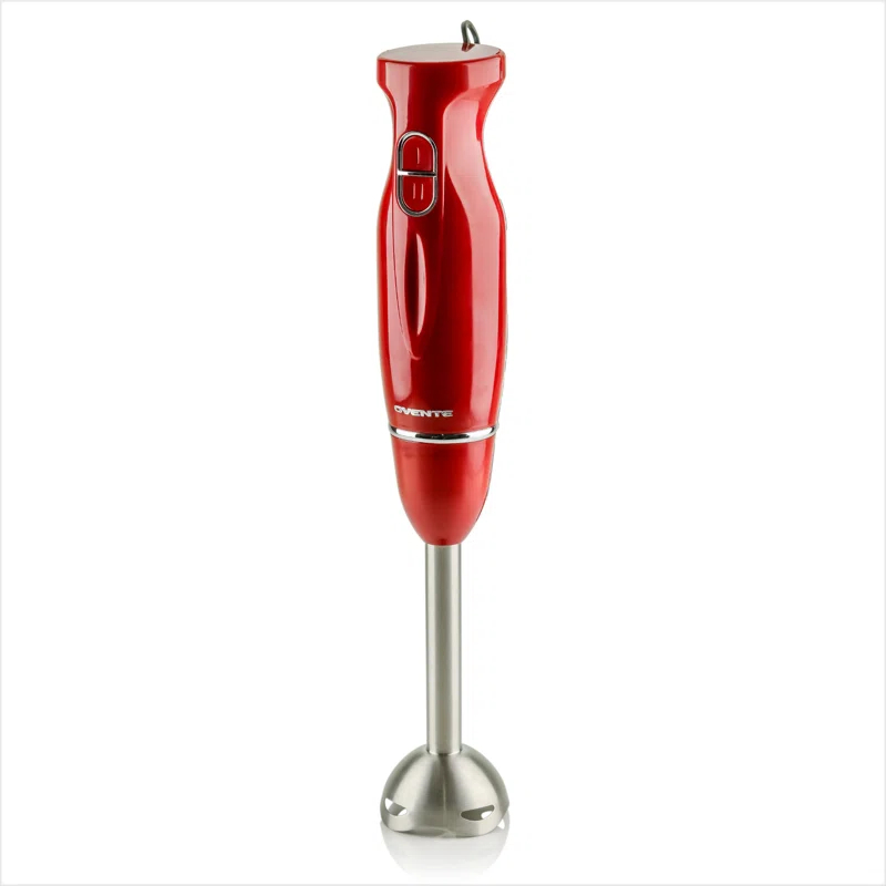 Ovente OVENTE Electric Immersion Hand Blender 300 Watt 2 Mixing Speed