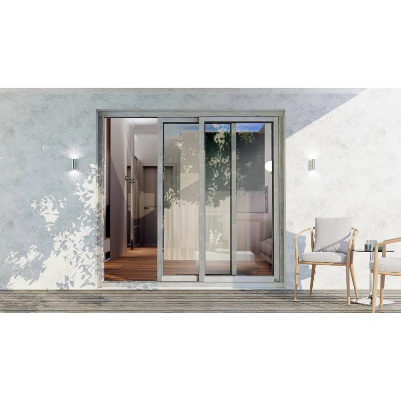 VDomDoors 8166 80'' Double Pane Patio Doors