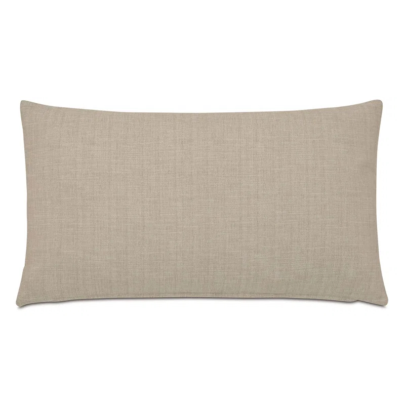 Higgins Leather Corners Pillow Cover & Insert