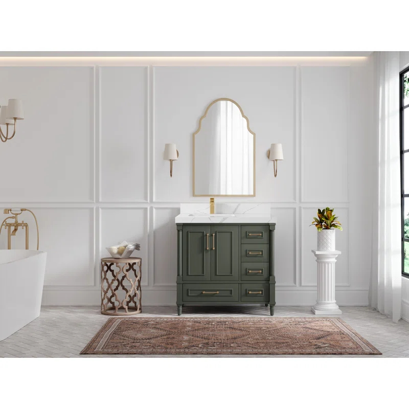 Willow Collections Aberdeen 36'' Single Bathroom Vanity with Top