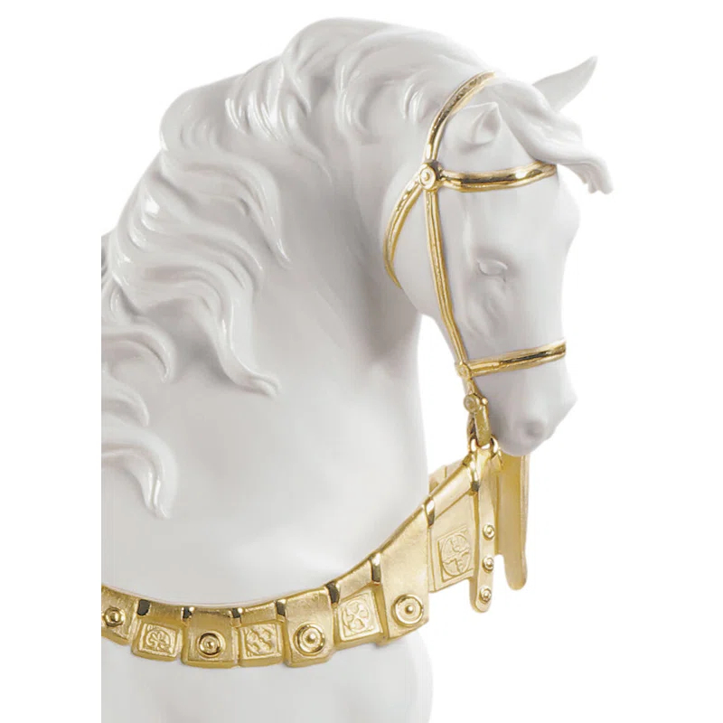 Lladro Regal Steed Figurine
