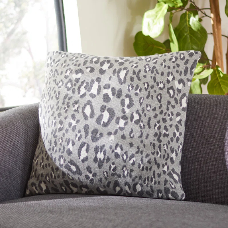Safavieh Animal Print Cotton Reversible Throw Pillow