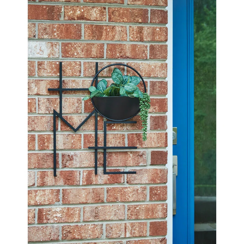 17 Stories Ornette Metal Wall Planter