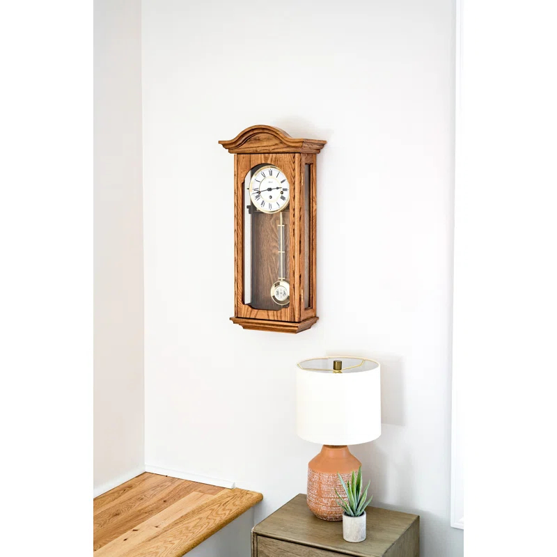 Hermle Black Forest Clocks Brooke Wood Wall Clock