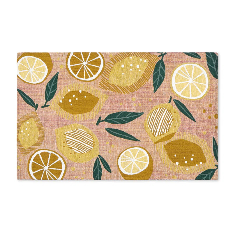 Town & Country Living TOWN & COUNTRY Luxe Livie Everwash Non-Slip Backing Kitchen Mats