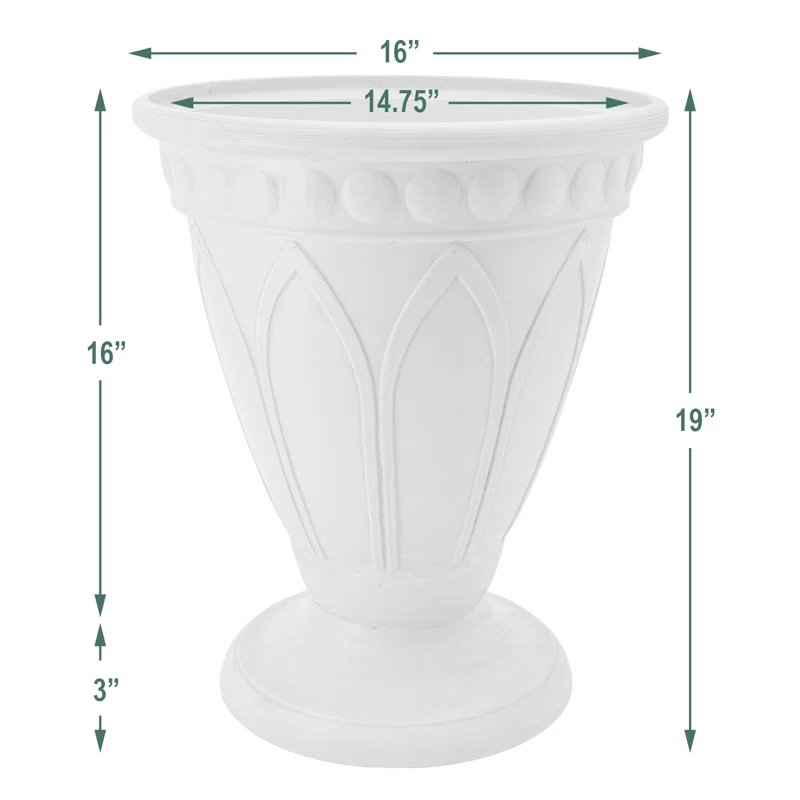 Union Rustic Altom Urn Planter
