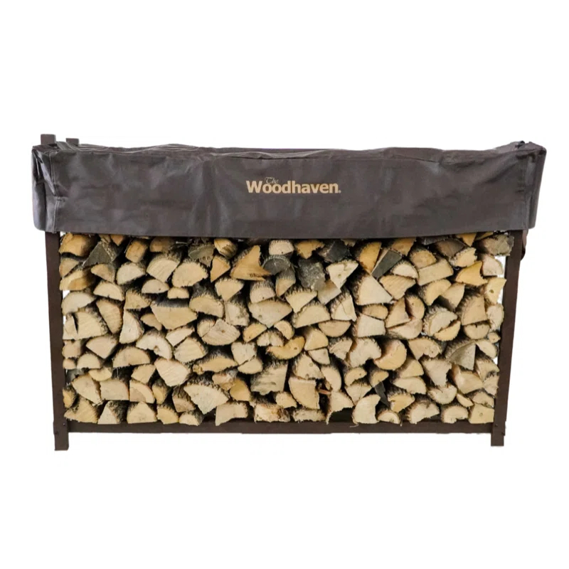 Woodhaven Metal Log Rack