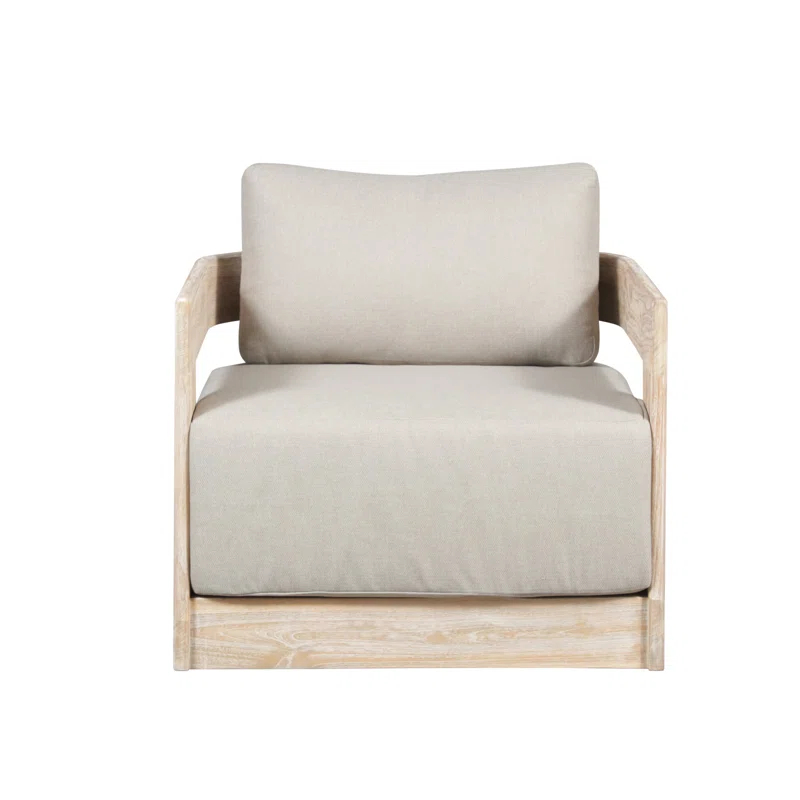 Crafters and Weavers Premium All-Weather Wicker Outdoor Lounge Chair
