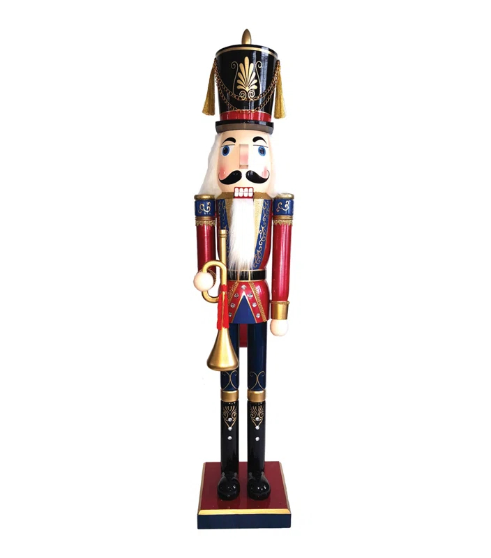 Santa's Workshop Royal Bugler Nutcracker